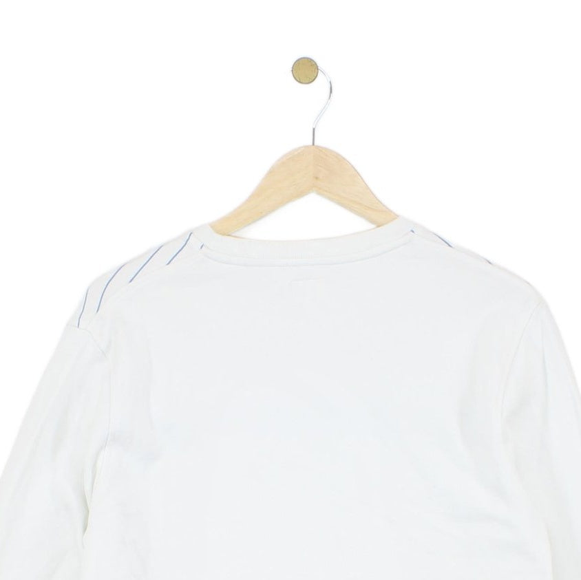 Mens Striped Sweatshirt Crew Neck