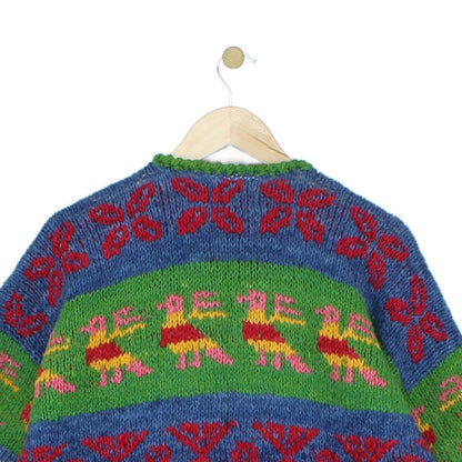Womens Cardigan Knitted Chunky Knit