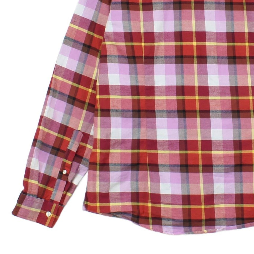 Mens Plaid Shirt Made In Portugal Button Up
