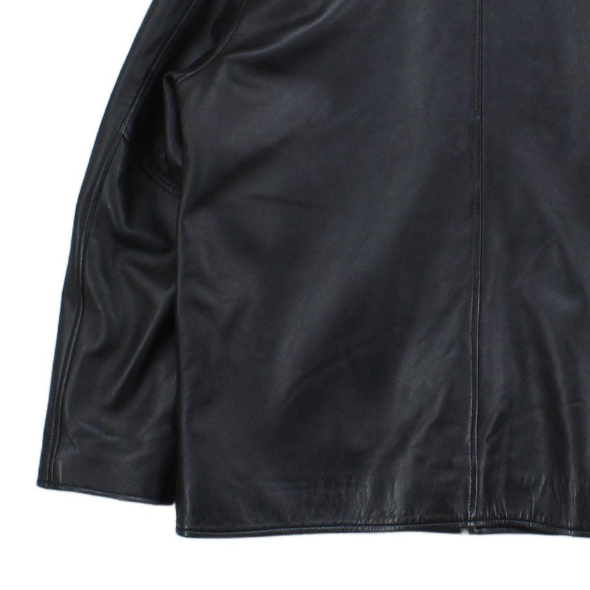 Mens Leather Jacket Biker