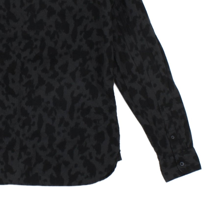 Mens Patterned Shirt Button Up Slim Fit