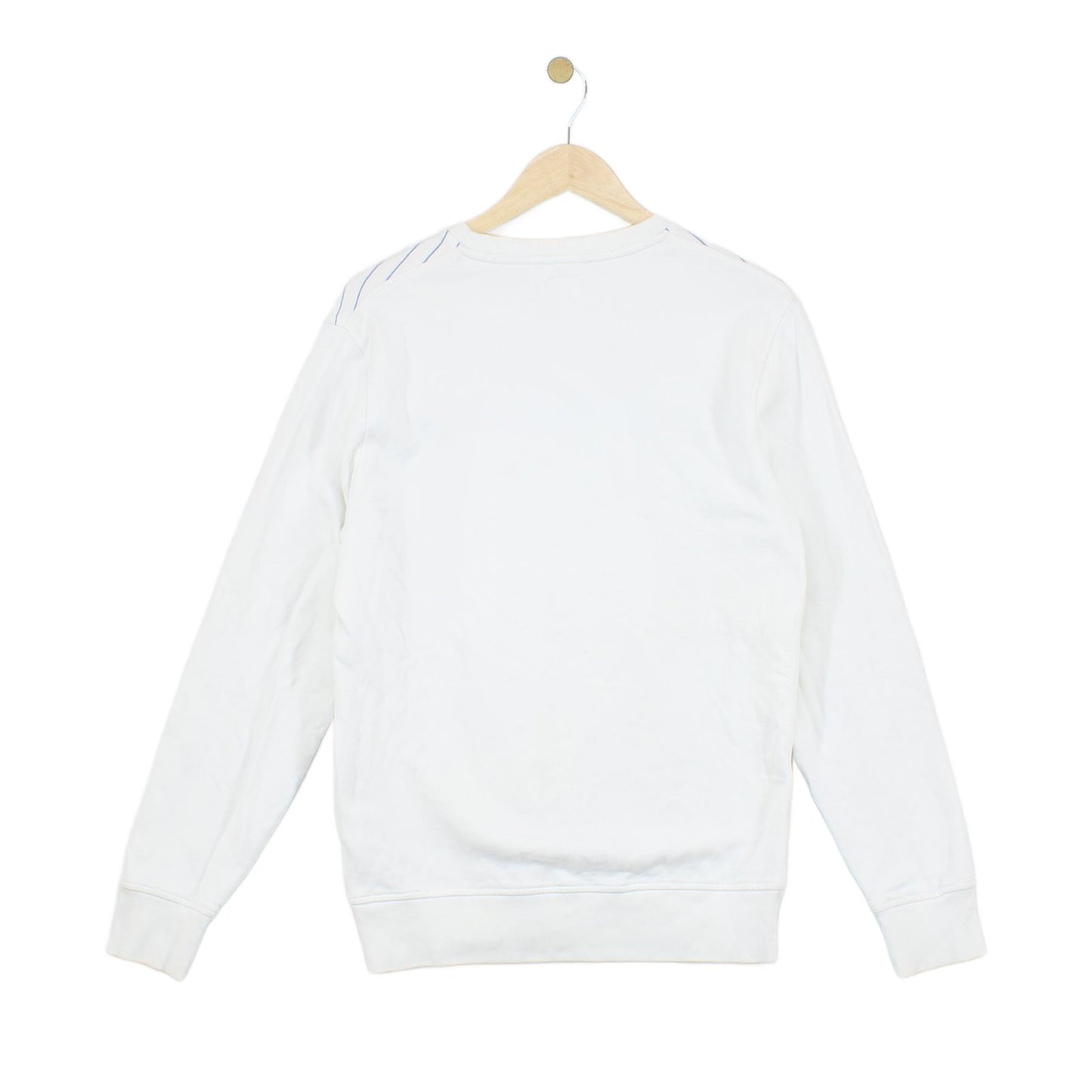 Mens Striped Sweatshirt Crew Neck