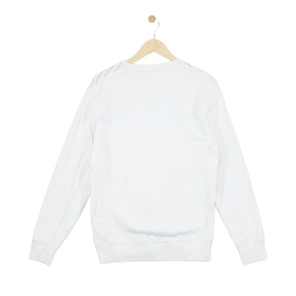 Mens Striped Sweatshirt Crew Neck