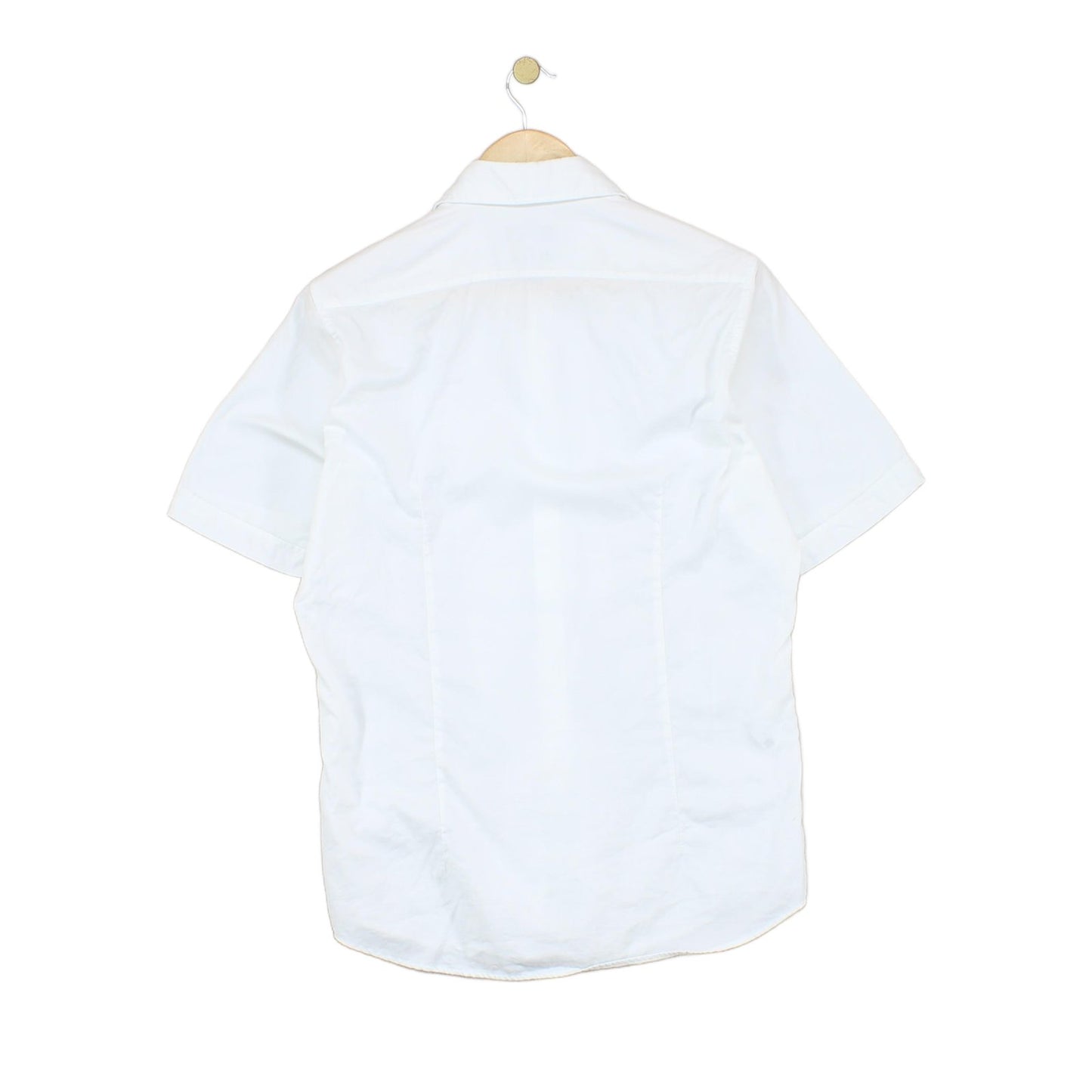 Mens Shirt Short Sleeve Button Up