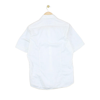 Mens Shirt Short Sleeve Button Up