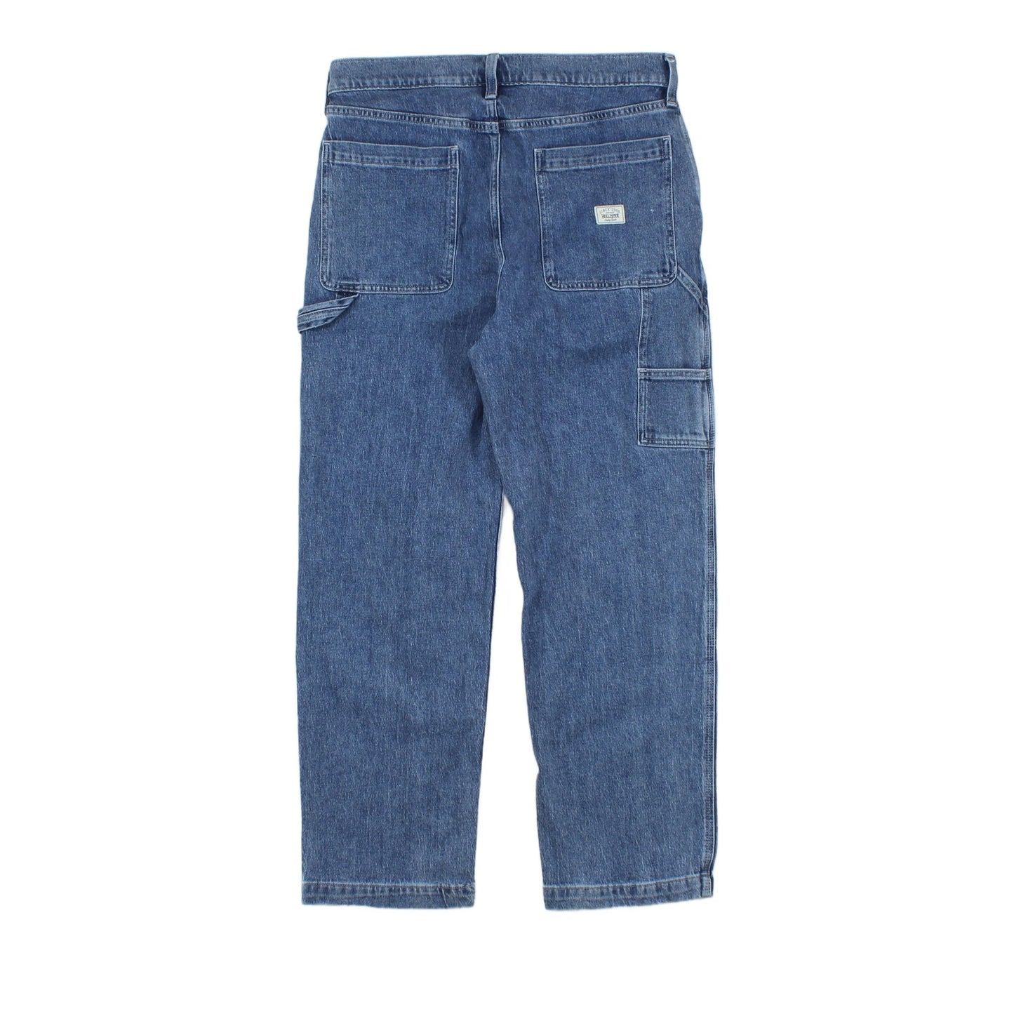 Mens Carpenter Jeans Baggy Denim Double Knee