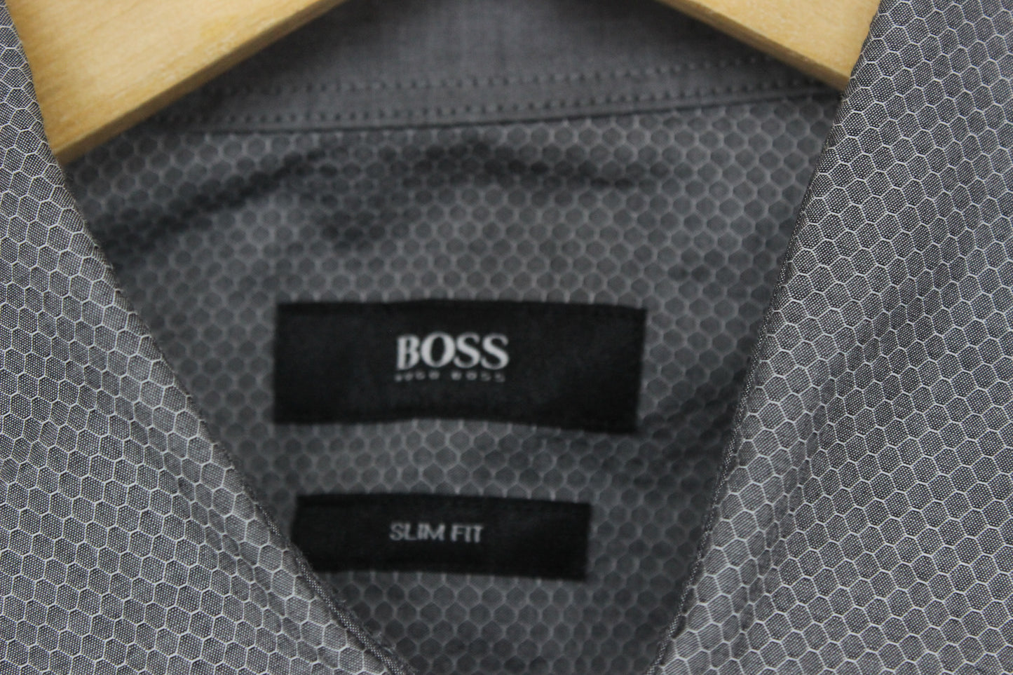 Mens Shirt Slim Fit Long Sleeve