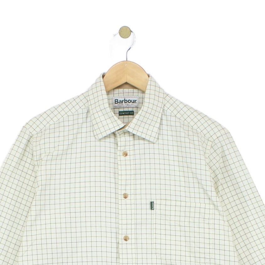 Mens Check Shirt Long Sleeve Comfort Fit