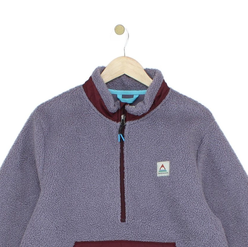 Mens Sherpa 1/4 Zip Fleece Outdoor