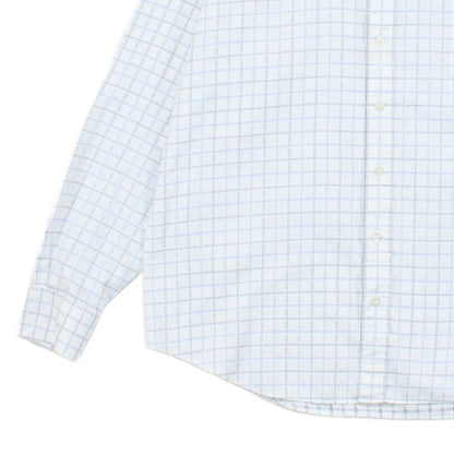 Mens Check Shirt Long Sleeve Formal