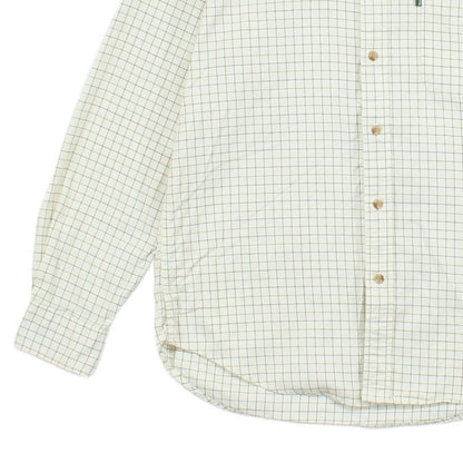 Mens Check Shirt Long Sleeve Comfort Fit