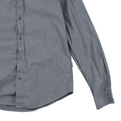 Mens Shirt Slim Fit Long Sleeve