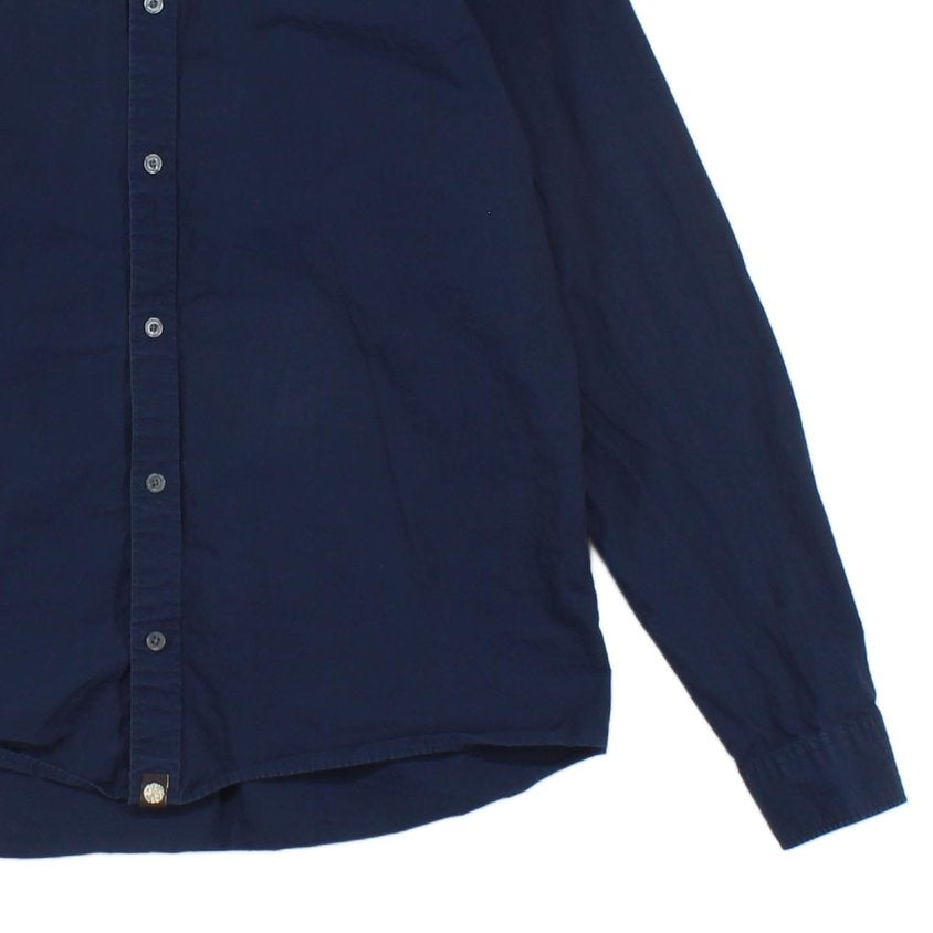 Mens Shirt Slim Fit Button Up Long Sleeve