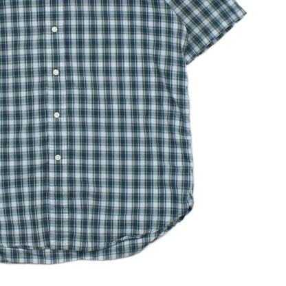 Mens Shirt  Short Sleeve Check