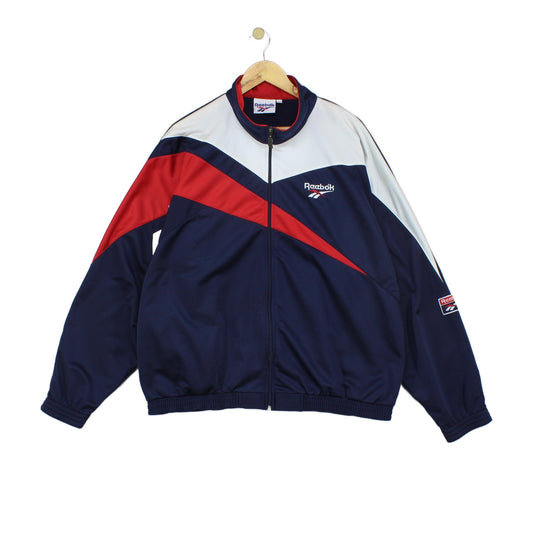 Mens Track Jacket Retro Oversized