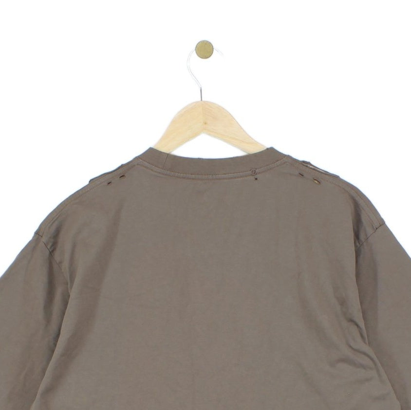 Mens Metal T-Shirt Made In Portugal Distressed