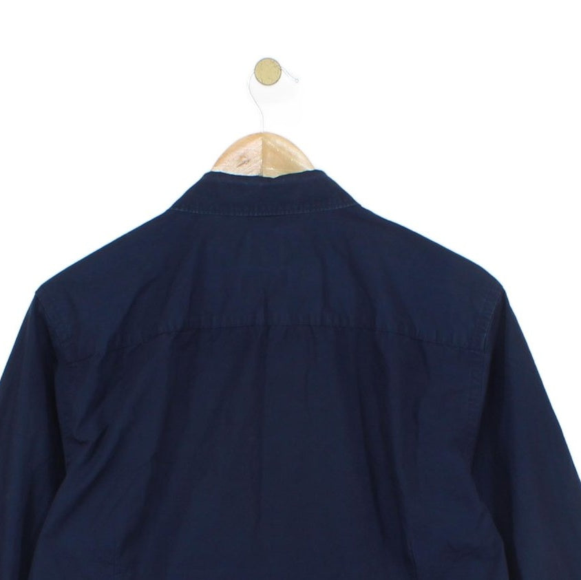 Mens Shirt Slim Fit Button Up Long Sleeve