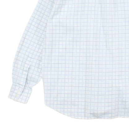 Mens Check Shirt Long Sleeve Formal