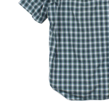 Mens Shirt  Short Sleeve Check