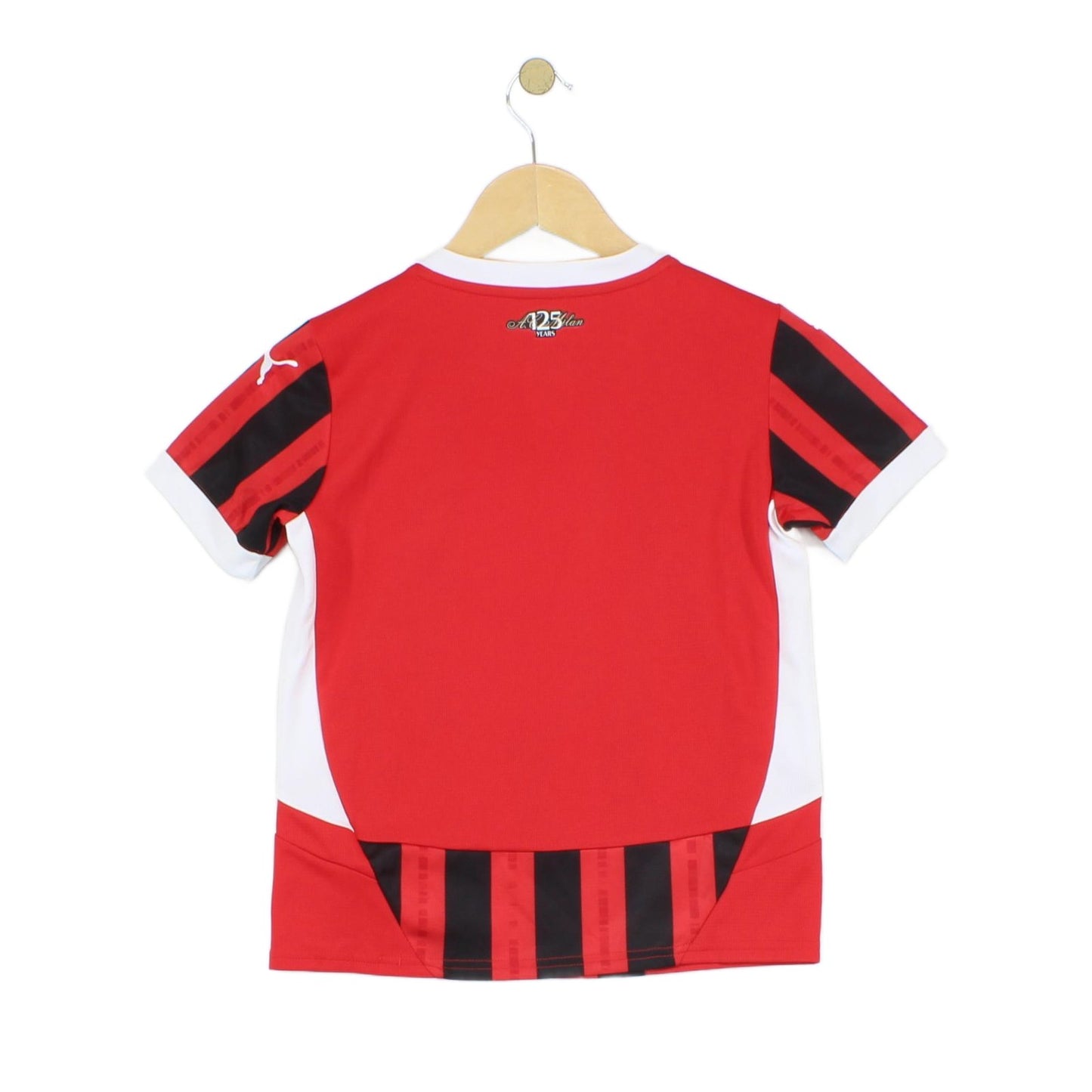 Boys Ac Milan 2024-25 Football Shirt Home Jersey