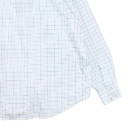 Mens Check Shirt Long Sleeve Formal