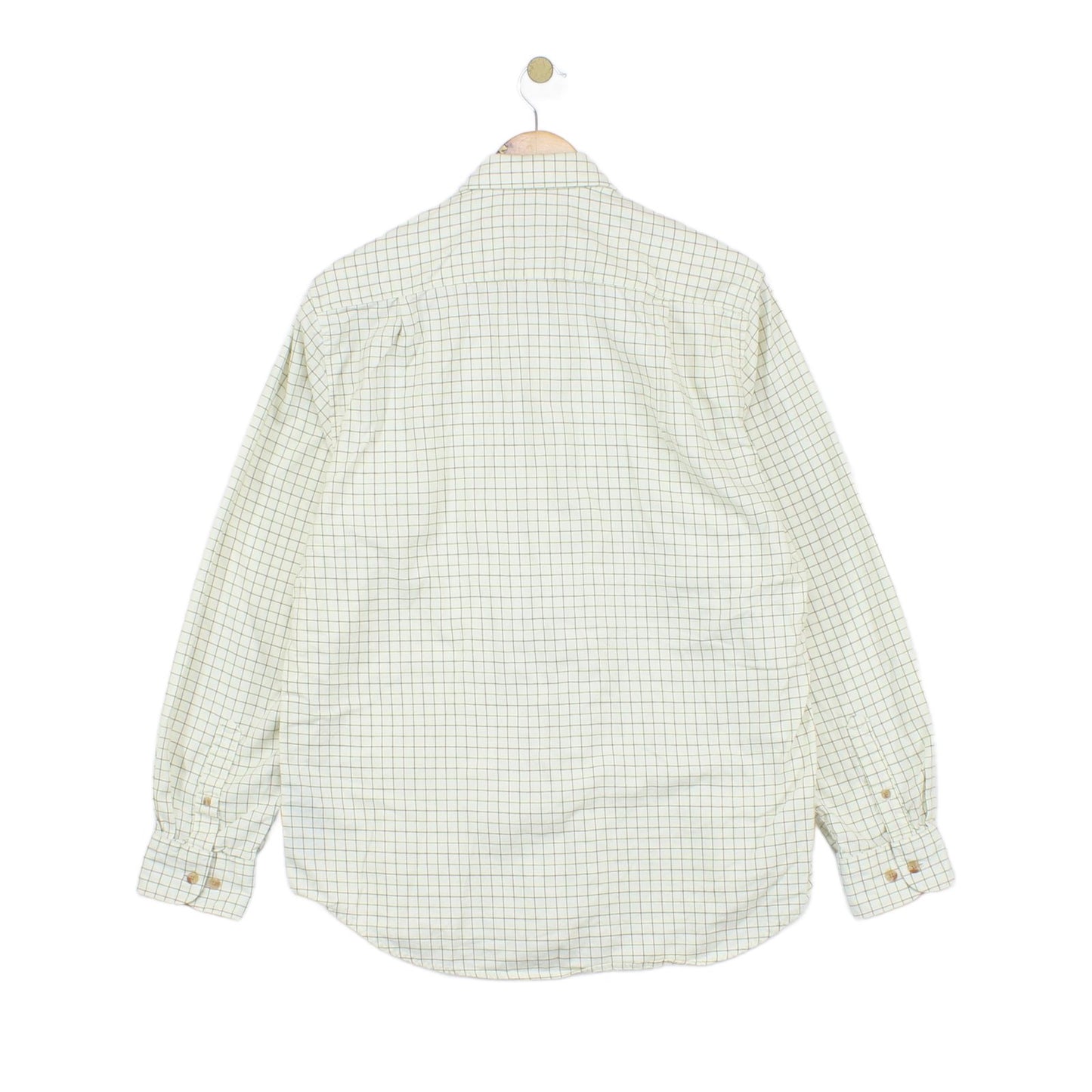 Mens Check Shirt Long Sleeve Comfort Fit