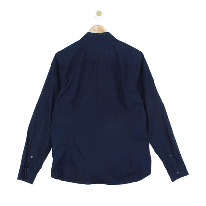 Mens Shirt Slim Fit Button Up Long Sleeve