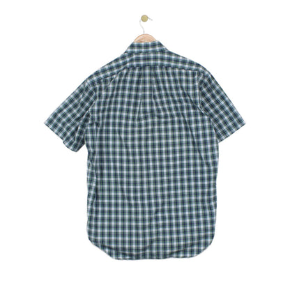 Mens Shirt  Short Sleeve Check