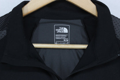 Mens 1/4 Zip T Shirt Long Sleeve Flash Dry
