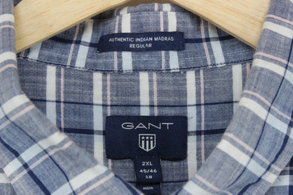Mens Plaid Shirt Long Sleeve Button Up