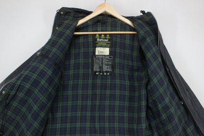 Mens Durham Waxed Jacket Uk Made Lined Hooded Full Zip