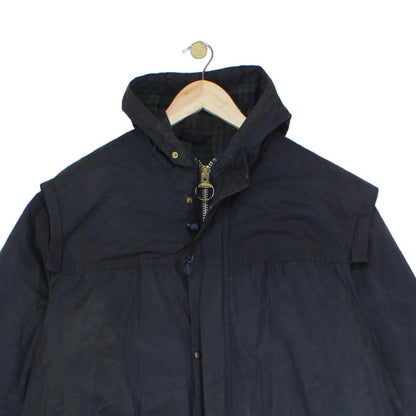 Mens Durham Waxed Jacket Uk Made Lined Hooded Full Zip