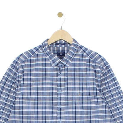 Mens Plaid Shirt Long Sleeve Button Up
