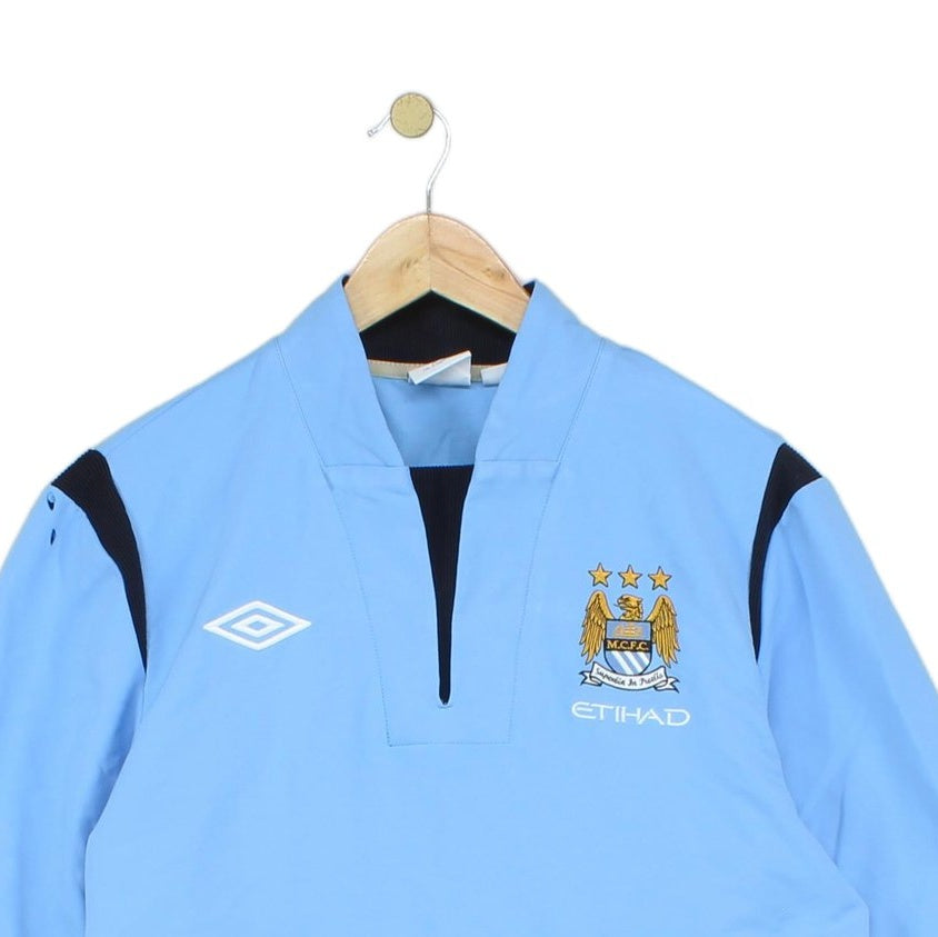 Mens Manchester City Jacket Pullover Football
