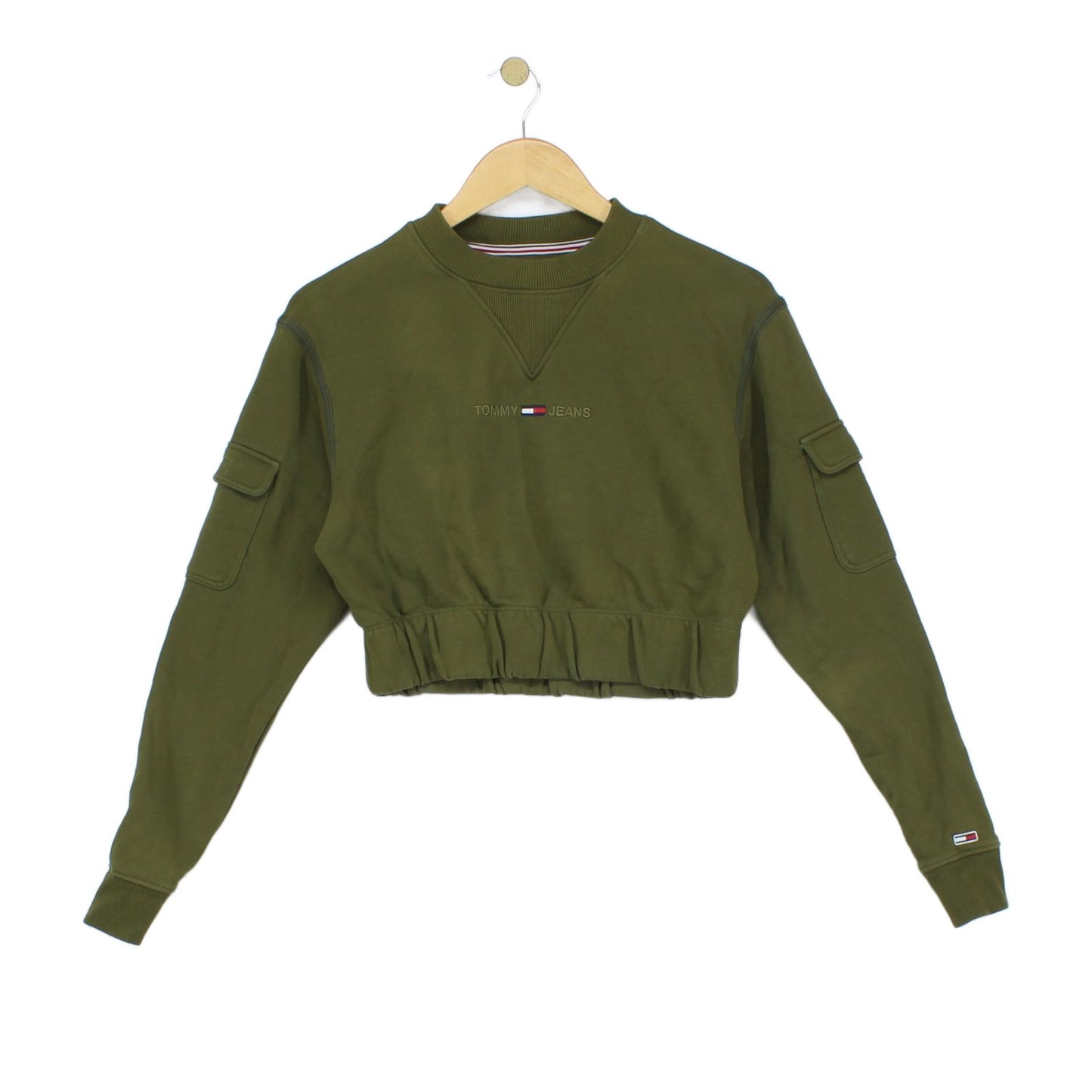 Womens Cropped Sweatshirt Cargo