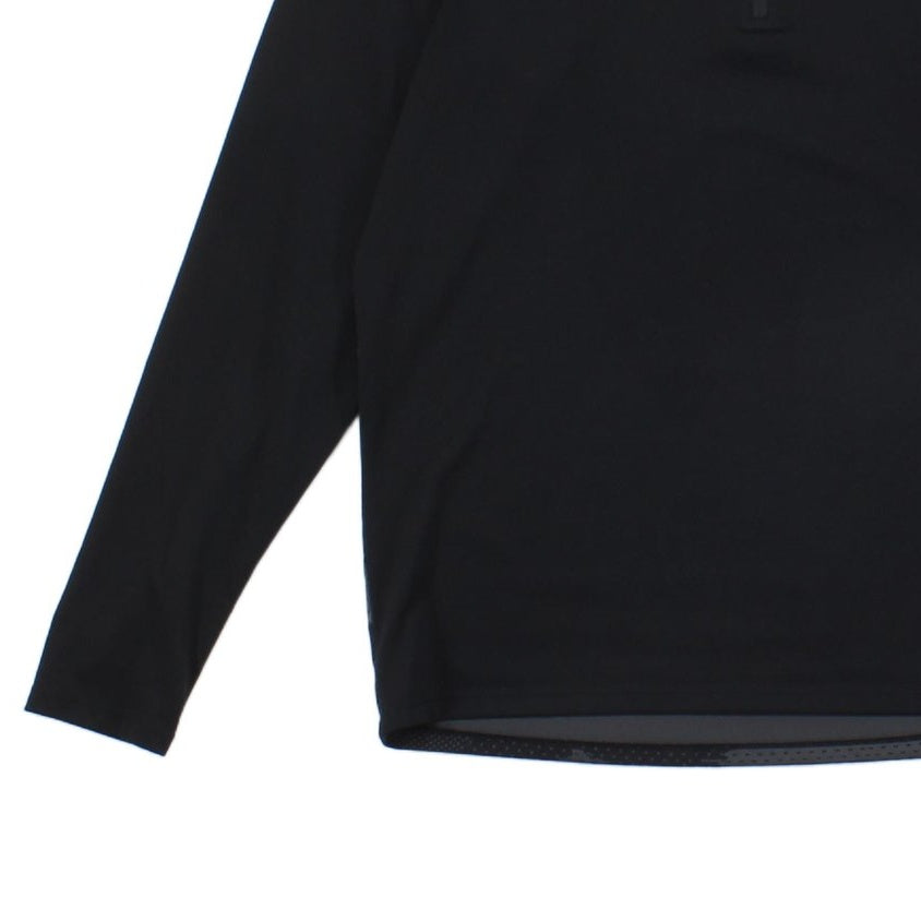 Mens 1/4 Zip T Shirt Long Sleeve Flash Dry