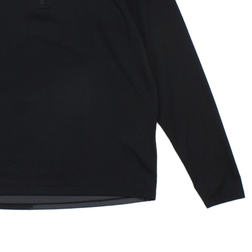 Mens 1/4 Zip T Shirt Long Sleeve Flash Dry