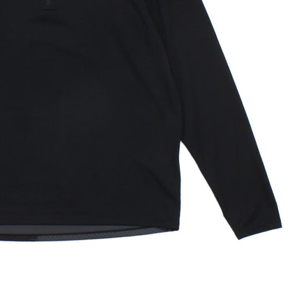 Mens 1/4 Zip T Shirt Long Sleeve Flash Dry