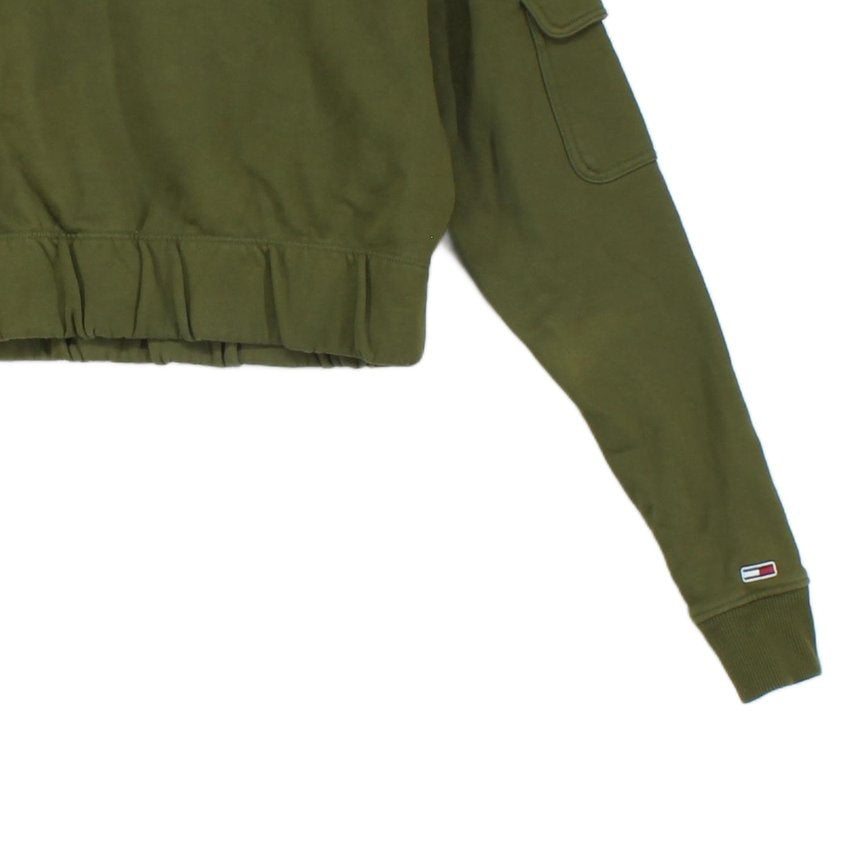 Womens Cropped Sweatshirt Cargo