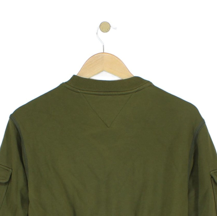 Womens Cropped Sweatshirt Cargo
