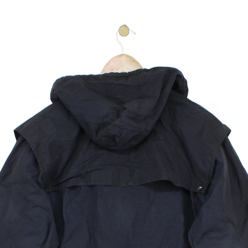 Mens Durham Waxed Jacket Uk Made Lined Hooded Full Zip