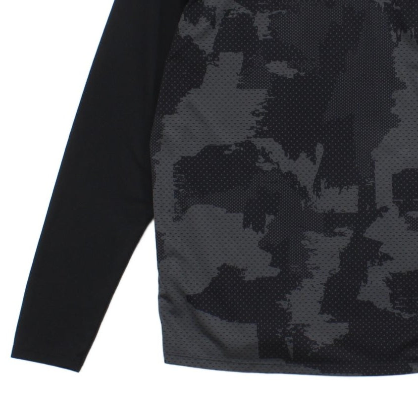 Mens 1/4 Zip T Shirt Long Sleeve Flash Dry