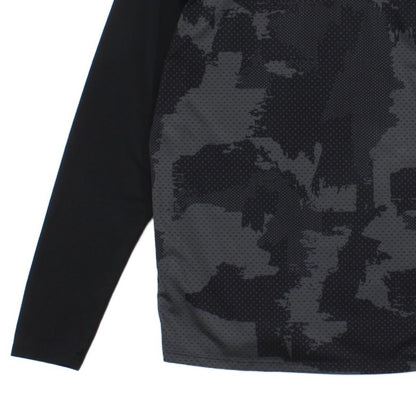 Mens 1/4 Zip T Shirt Long Sleeve Flash Dry