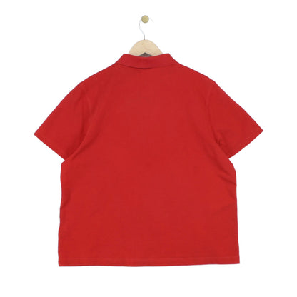 Mens Polo Shirt 80S Casuals Short Sleeve Logo