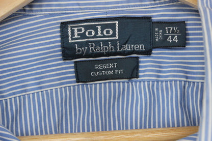 Mens Striped Shirt Classic Long Sleeve