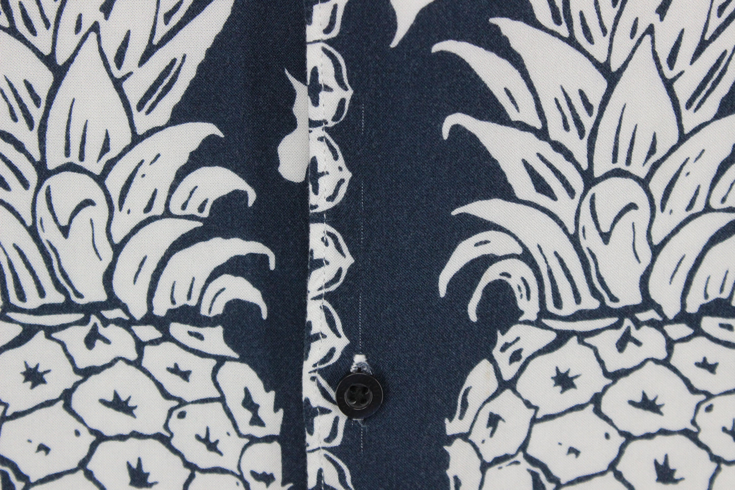 Mens Viscose Shirt Hawaiian Pineapple Short Sleeve