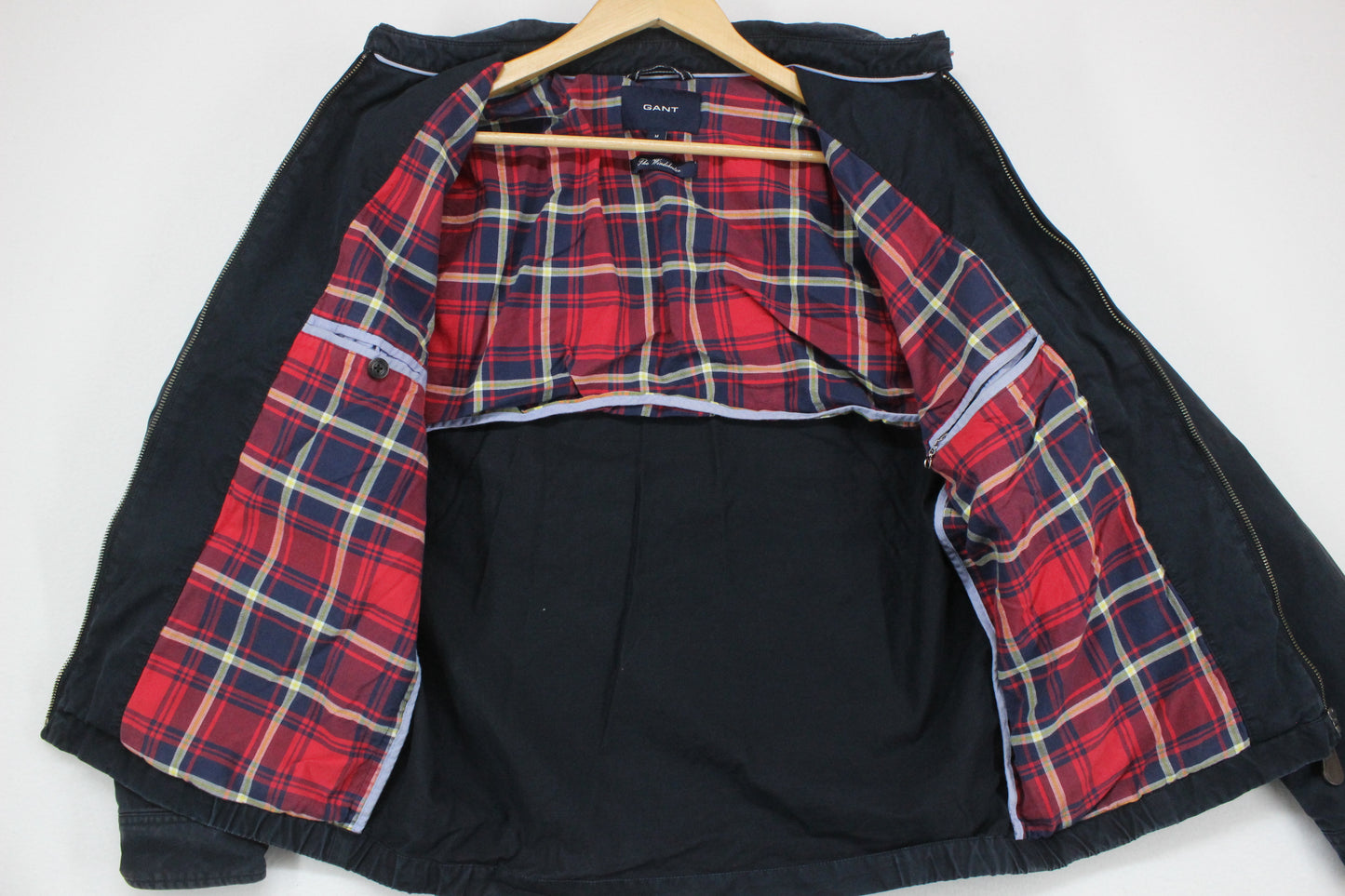 Mens Jacket Full Zip Outerwear Collared