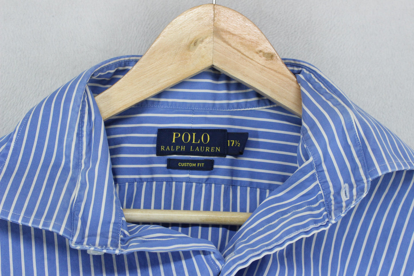 Mens Striped Shirt Long Sleeve Custom Fit