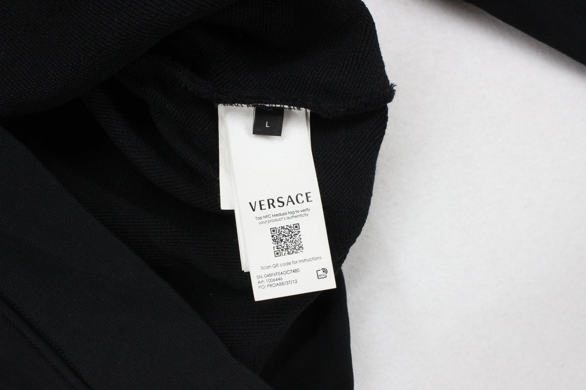 Mens Hoodie Made In Italy Streetwear Medusa