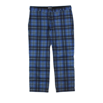 Mens Golf Trousers Plaid Performance Dri Fit Lightweight